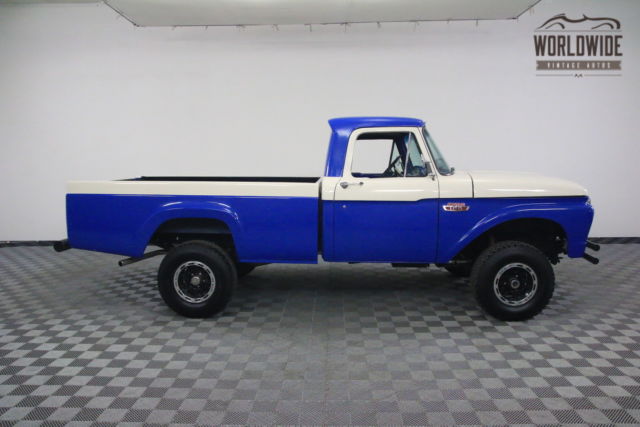 1965 Blue Ford F100