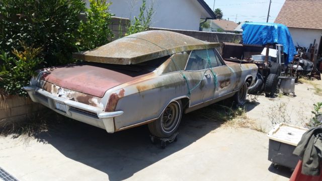 1965 Green Buick Riviera Coupe