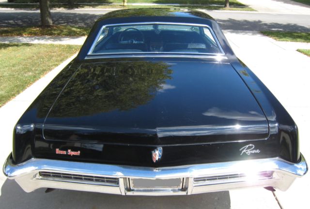 1965 Black Buick Riviera Coupe