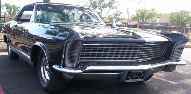 1965 Black Buick Riviera Coupe