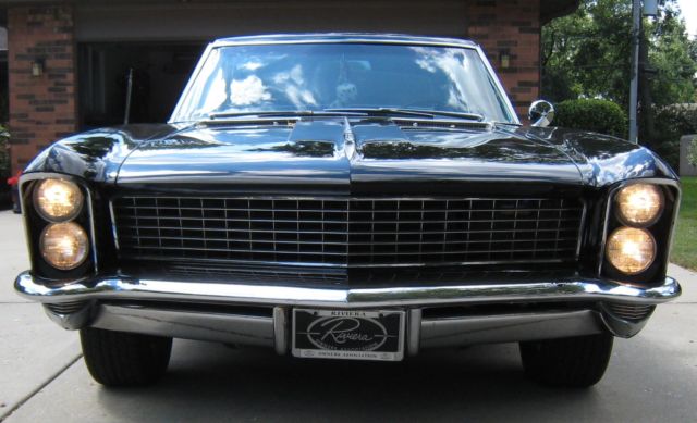 1965 Black Buick Riviera Coupe