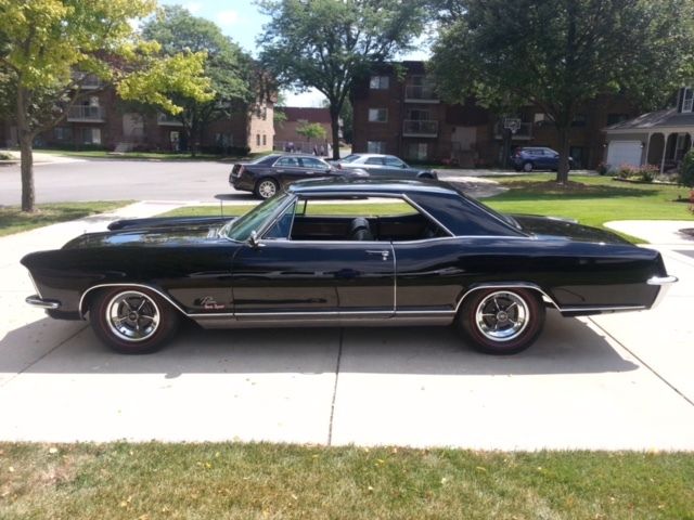 1965 Black Buick Riviera Coupe