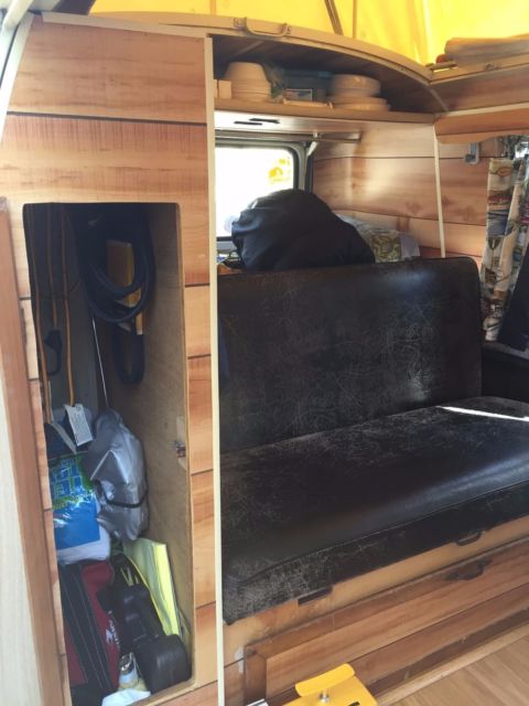 1965 Yellow Volkswagen Bus/Vanagon Van Camper