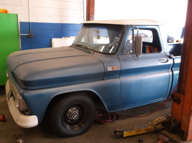 1965 Blue Chevrolet C-10 Standard Cab Pickup