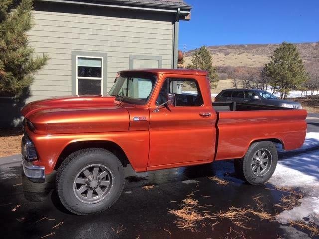 1965 Orange Chevrolet C-10