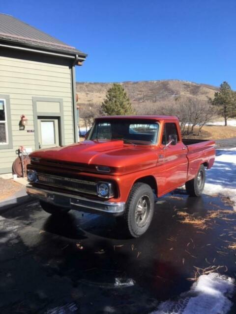 1965 Orange Chevrolet C-10