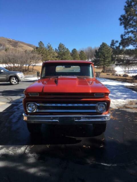 1965 Orange Chevrolet C-10