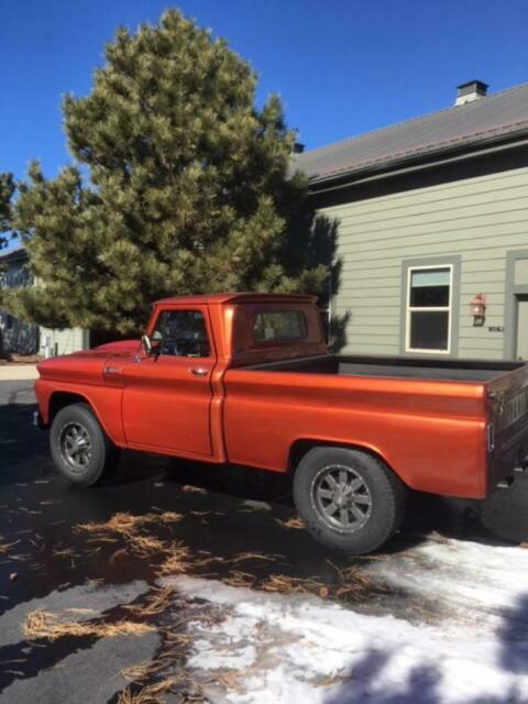 1965 Orange Chevrolet C-10