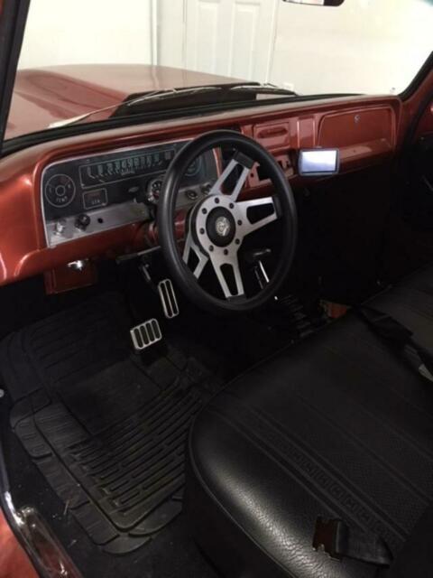 1965 Orange Chevrolet C-10