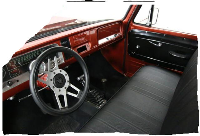 1965 Orange Chevrolet C-10