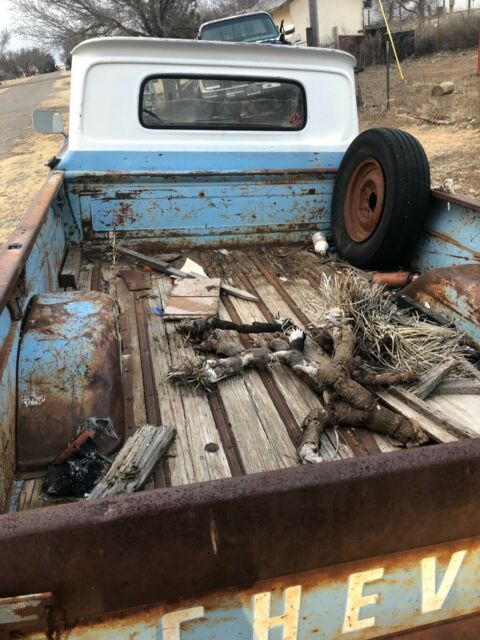 1965 Blue Chevrolet C-10