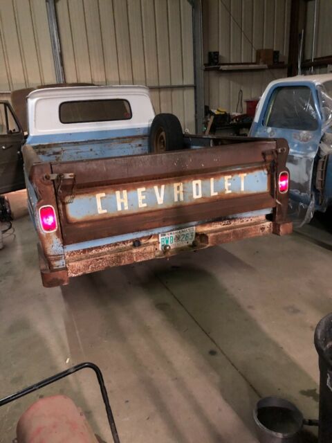 1965 Blue Chevrolet C-10