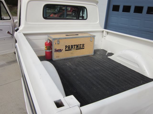 1965 White Chevrolet C-10