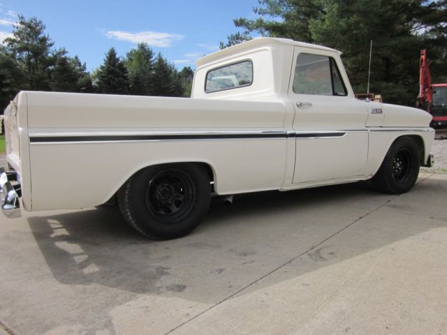1965 White Chevrolet C-10