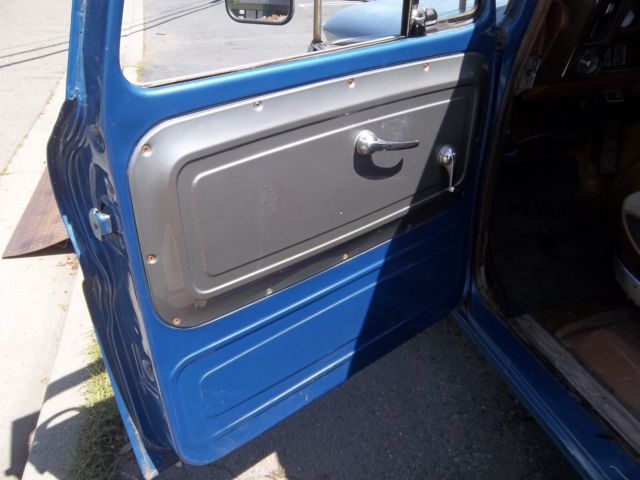 1965 Blue and Silver Chevrolet C/K Pickup 3500 Truck