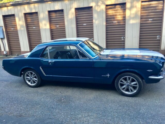 1965 Blue Ford Mustang Coupe