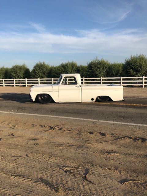 1965 White Chevrolet C-10 Standard Cab Pickup