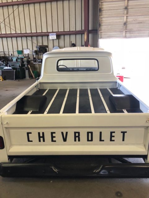 1965 White Chevrolet C-10 Standard Cab Pickup