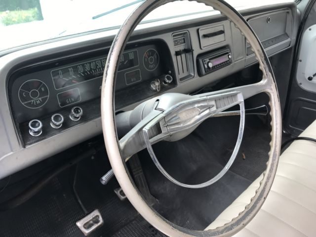 1965 Blue Chevrolet C-10 Standard Cab Pickup