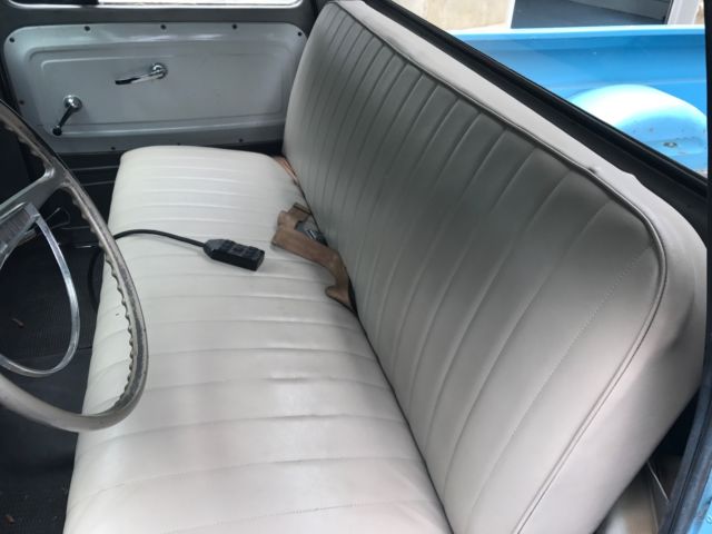 1965 Blue Chevrolet C-10 Standard Cab Pickup