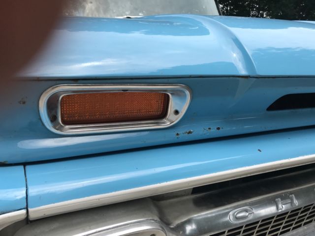 1965 Blue Chevrolet C-10 Standard Cab Pickup