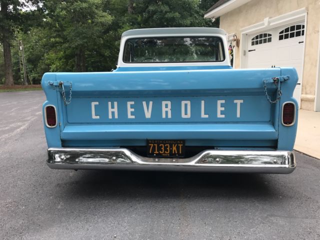 1965 Blue Chevrolet C-10 Standard Cab Pickup