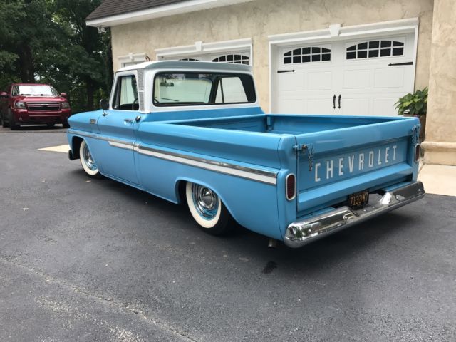 1965 Blue Chevrolet C-10 Standard Cab Pickup