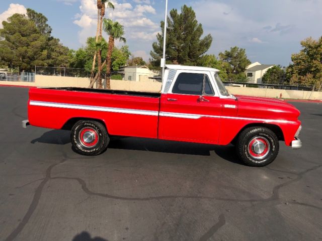 1965 Red Chevrolet Other Pickups Standard Cab Pickup