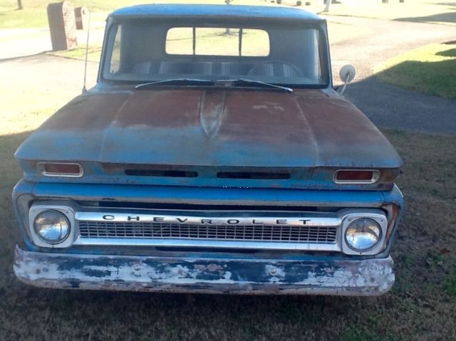 1965 Blue Chevrolet C-10 Standard Cab Pickup