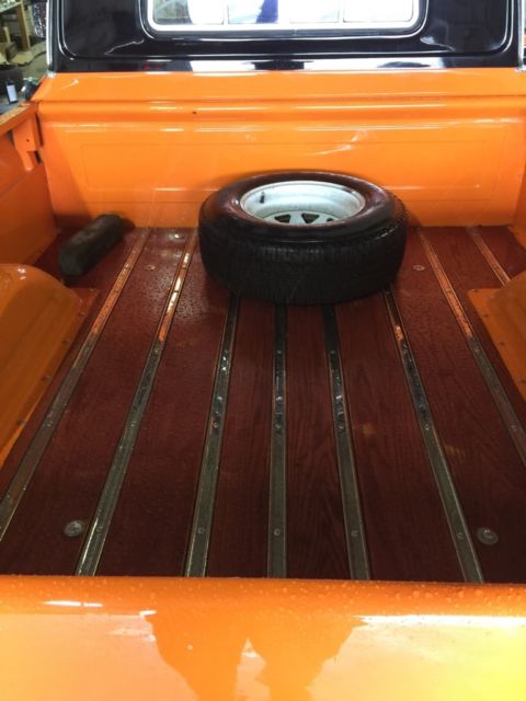 1965 Orange Chevrolet C-10 SHORT BED