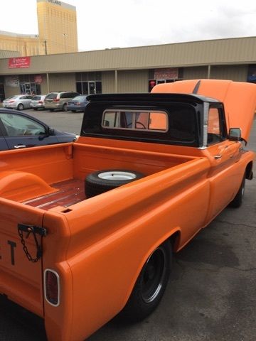 1965 Orange Chevrolet C-10 SHORT BED