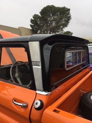 1965 Orange Chevrolet C-10 SHORT BED