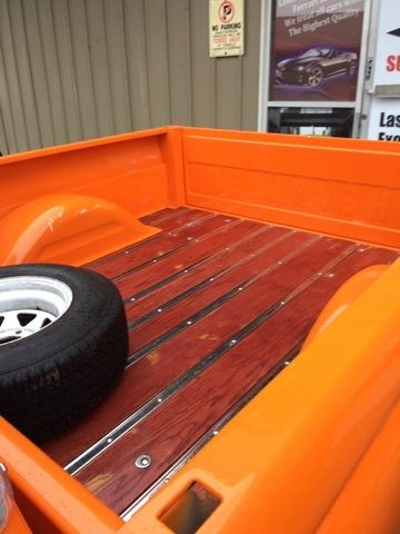 1965 Orange Chevrolet C-10 SHORT BED