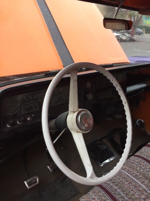 1965 Orange Chevrolet C-10 SHORT BED