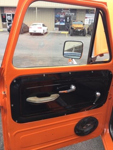 1965 Orange Chevrolet C-10 SHORT BED