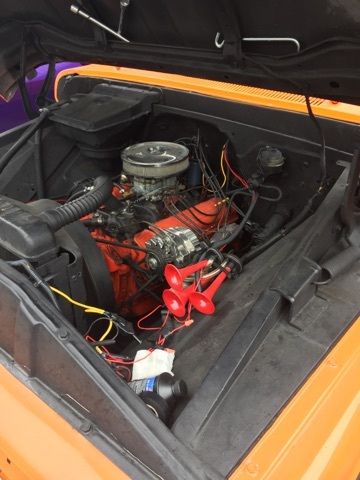 1965 Orange Chevrolet C-10 SHORT BED