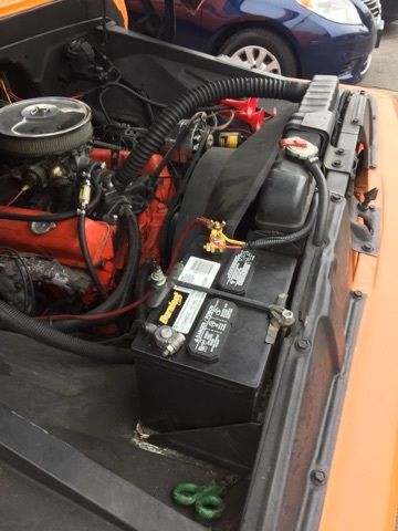 1965 Orange Chevrolet C-10 SHORT BED