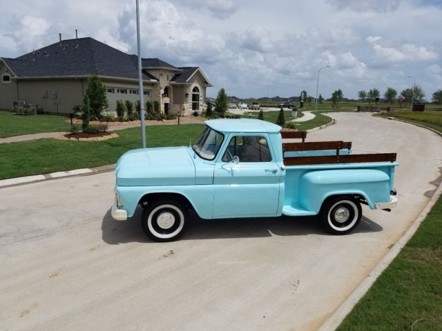 1965 Blue Chevrolet C-10 Standard Cab Pickup