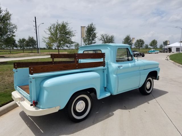 1965 Blue Chevrolet C-10 Standard Cab Pickup