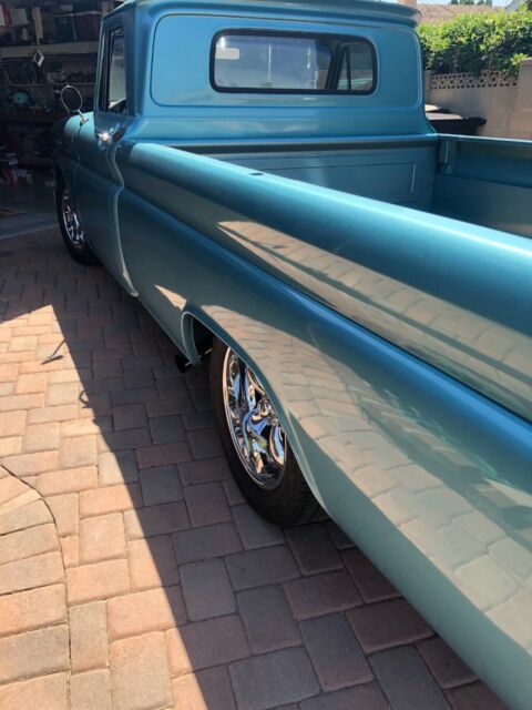 1965 Teal Chevrolet C-10 Standard Cab Pickup