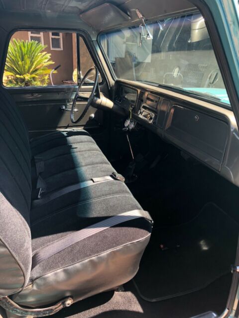 1965 Teal Chevrolet C-10 Standard Cab Pickup