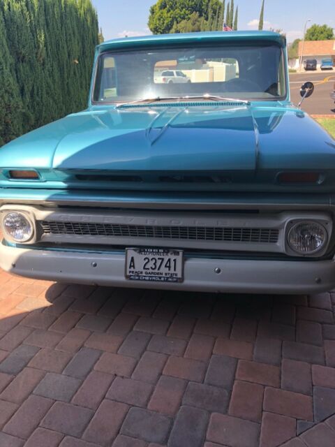 1965 Teal Chevrolet C-10 Standard Cab Pickup