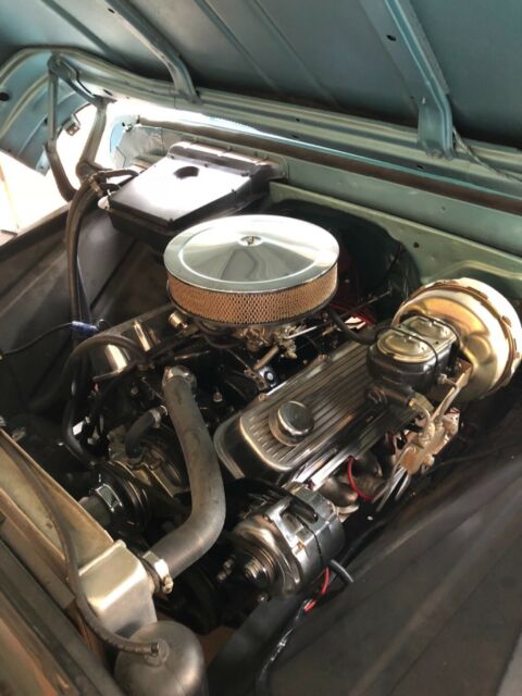 1965 Teal Chevrolet C-10 Standard Cab Pickup