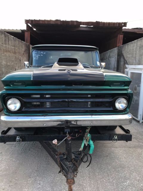 1965 Green Chevrolet C-10 pickup