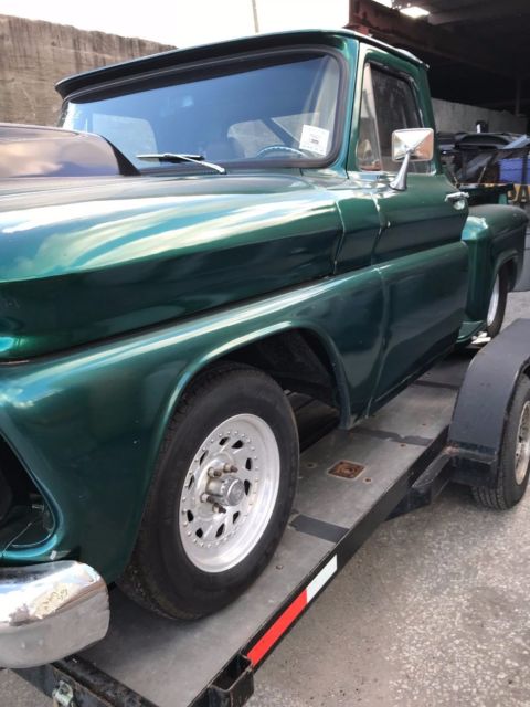 1965 Green Chevrolet C-10 pickup