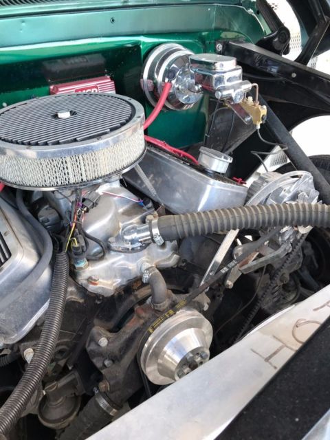 1965 Green Chevrolet C-10 pickup