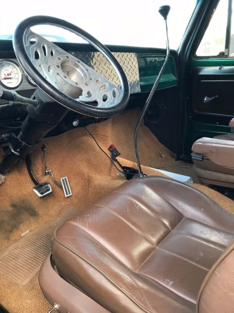 1965 Green Chevrolet C-10 pickup