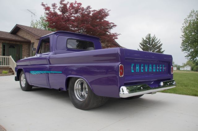 1965 Purple Chevrolet C-10 Cab & Chassis