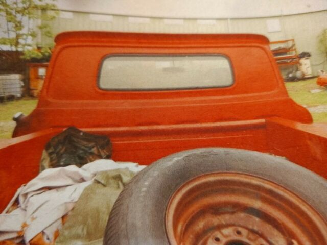 1965 Red Chevrolet C-10 Standard Cab Pickup