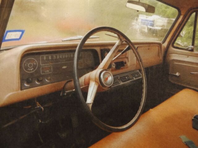 1965 Red Chevrolet C-10 Standard Cab Pickup